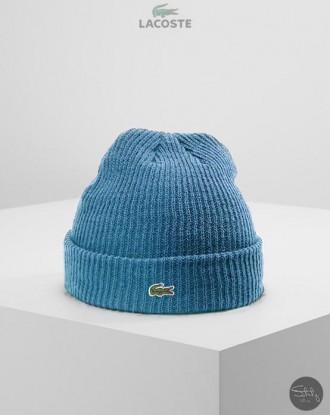 
Lacoste Turned Edge Ribbed Wool Beanie•Класична шапка від знаменитого бренду.•П. . фото 7