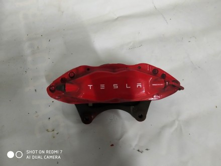 Суппорт тормозной передний левый RED AWD Tesla model S, model S REST 1042639-01-. . фото 3