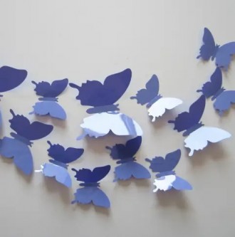 Бабочки для декора помещений.
Наклейки в виде бабочек придадут вашему дому немно. . фото 3
