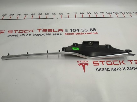 Молдинг алюминиевый карты двери, передней левой, на электромобиль Tesla Model S.. . фото 3