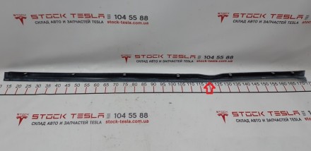 Молдинг накладки порога левый декоративный (пластик) PPSW с повреждением Tesla m. . фото 4