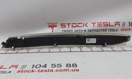 Накладка декоративная стойки A магнит NEW ALCAN CRM правая Tesla model X 1050294. . фото 3