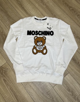 Свитшот Moschino молочный. Київ. фото 1 Свитшот Moschino молочный. Київ. фото 1