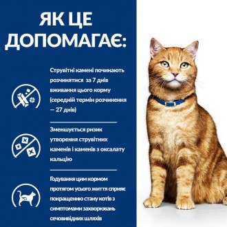 Сухий корм для котів Hill’s Prescription Diet c/d, з куркою – повнораціонна дієт. . фото 6