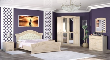 Мебель коллекции «Милано»!
Прекрасное решение, как обустроить спальную комнату. . . фото 2