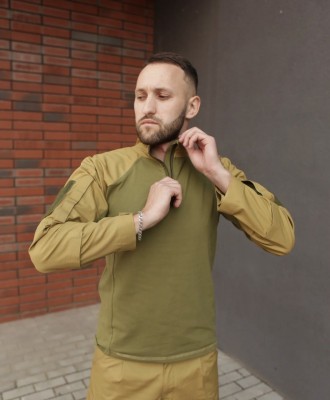 Тактична сорочка для військових 
Перед та спина - стрейч кулір
Рукав - ріп стоп . . фото 3