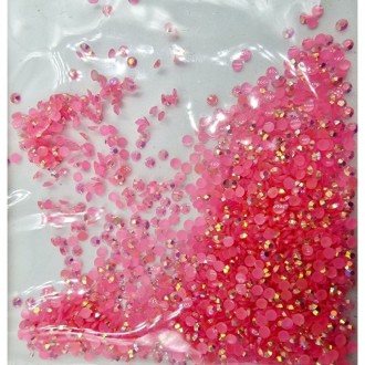 стразы стекло микс размеров красивого розового цвета 100 шт. 
Как крепить стразы. . фото 3
