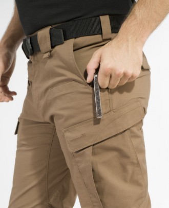 Тактичні спрощені універсальні штани, низькі кишені-карго з внутрішніми підсумка. . фото 4