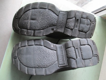 Черевики чоловічі STEVE MADDEN (зимові), на шнурівках, колір - чорний, розмір - . . фото 9