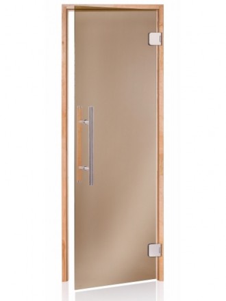 Дверь для сауны Andres PREMIUM 80x190, бронзовая. Киев. фото 1 Дверь для сауны Andres PREMIUM 80x190, бронзовая. Киев. фото 1