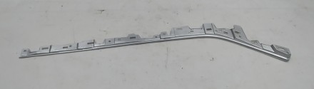 Декоративная хром вставка центральной консоли PREMIUM левая Tesla model 3 109716. . фото 2