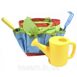 ZHENJIE КТ-027 - игрушки для сада и песка.
Отличный набор игрушек для детей: ярк. . фото 2
