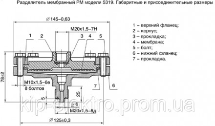 
Заказать и купить разделитель мембранный 
РМ5319 (РМ-5319, РМ 5319, РМ) 
вы мож. . фото 6