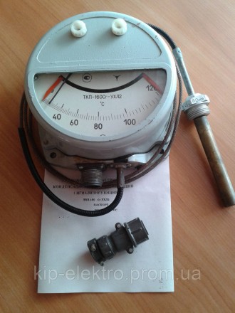 Заказать и купить термометр манометрический
 ТКП-160Сг (ТКП-160, ТКП160Сг, ТКП-1. . фото 4