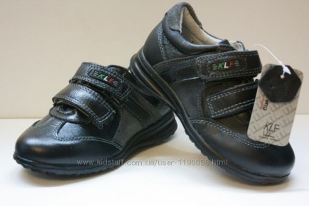 Практичные, черные, детские туфли для мальчика!
бренда Kellaifeng отличного кач. . фото 2