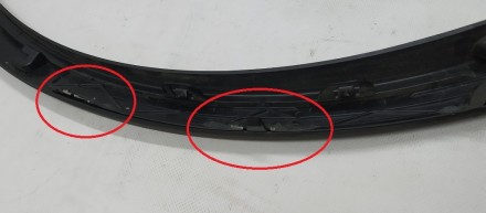 Накладка крыла переднего правого пластик в сборе (с повреждениями) Tesla model X. . фото 5