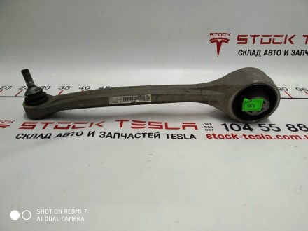 Рычаг нижний продольный правый старого образца (банан) Tesla model S 6006664-00-. . фото 2