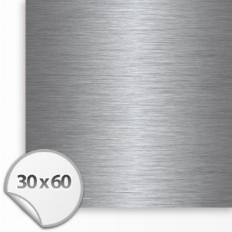 Анодований алюміній — срібло матове
 товщина — 1 мм
розмір — 300 х 600 мм
поверх. . фото 4