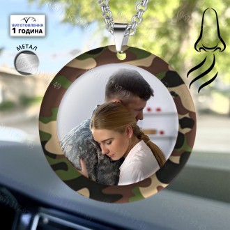 Підвіски на дзеркало автомобіля - підвіска на дзеркало авто Вашої сім'ї синій об. . фото 9