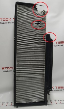 Фильтр воздушный салона гиппоаллергенный (HEPA) в сборе с повреждением Tesla mod. . фото 2