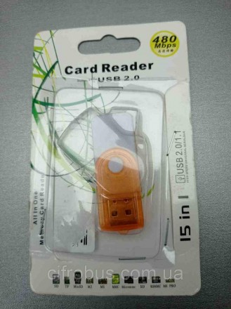 Картридер USB Card Reader 15 in 1
Внимание! Комиссионный товар. Уточняйте наличи. . фото 5