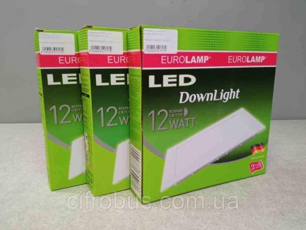 Опис Світильник світлодіодний Eurolamp LED-PLS-18/4
Світлодіодний світильник Eur. . фото 2