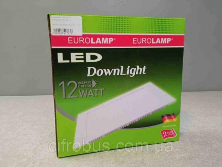 Опис Світильник світлодіодний Eurolamp LED-PLS-18/4
Світлодіодний світильник Eur. . фото 3