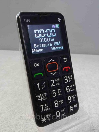 Простой в использовании телефон TWOE T180 имеет удобный, большой экран с интуити. . фото 3