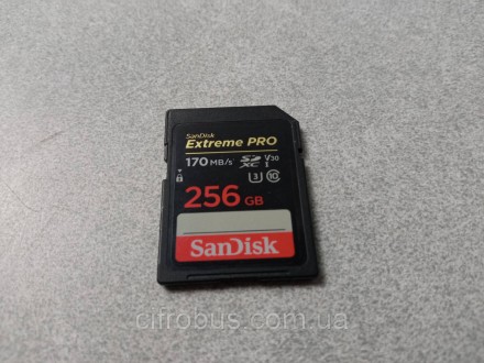 Обсяг пам'яті
256 ГБ
Стандарт пам'яті
SD
Клас швидкості
U3
Особливості
Без адапт. . фото 2