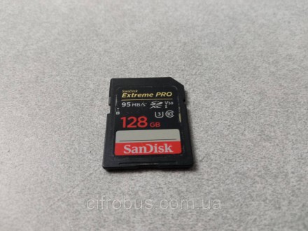 Бренд:	SanDisk
Тип:	SDXC
Об'єм пам'яті, ГБ:	128
Speed Class:	Class 10
UHS Speed . . фото 2