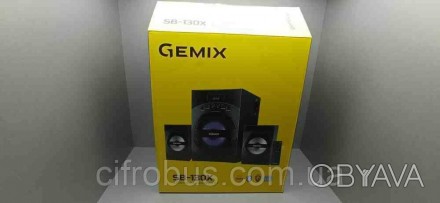 Мультимедійна акустична система Gemix SB-130X з відмінним і насиченим звучанням.. . фото 1