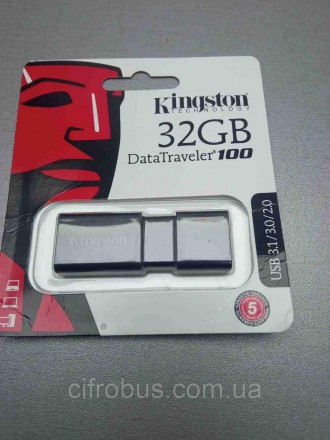 Kingston DataTravel 100 G3 (DT100G3) флеш-накопичувач сумісний з наступним покол. . фото 3