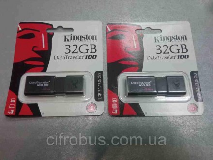 Kingston DataTravel 100 G3 (DT100G3) флеш-накопичувач сумісний з наступним покол. . фото 2