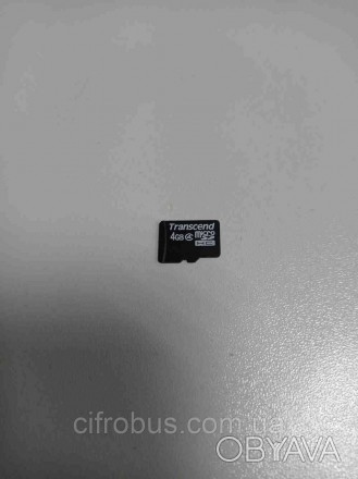 MicroSD 4Gb - компактний електронний пристрій, який використовується для зберіга. . фото 1