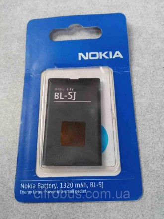 High Copy Nokia BL-5J
Внимание! Комиссионный товар. Уточняйте наличие и комплект. . фото 2