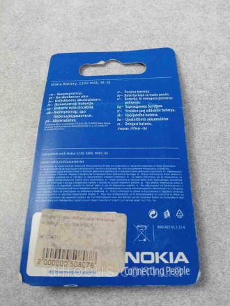 High Copy Nokia BL-5J
Внимание! Комиссионный товар. Уточняйте наличие и комплект. . фото 3