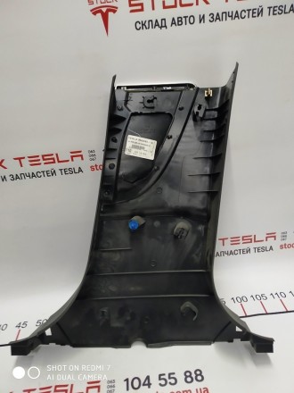 Облицовка стойки B нижняя левая PUR BLK Tesla model S, model S REST 1024631-02-C. . фото 3