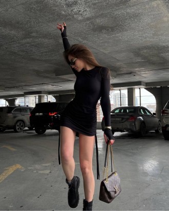 Сукня
Тканина - візкоза 
Розміри - 42-44 і 44-46
Кольори - чорний і хакі . . фото 10