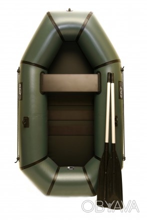 Лодка ПВХ надувная полуторка Grif boat GH-210S предназначена для рыбалки, охоты,. . фото 1