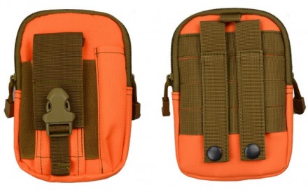 Сумка на ремінь штурмова тактична Mini warrior ― міні-сумка на пояс для телефону. . фото 3