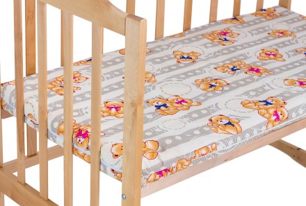 Солодких Снів матрац в дитяче ліжечко Eco Cotton Comfort Classic виготовлений з . . фото 4