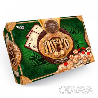 Лото Danko Toys деревянное дорожное Бочата Лото – игра на особых картах с . . фото 1