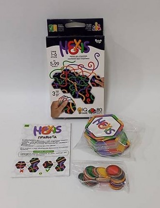 Настольная игра Hexis от Danko Toys Hexis – увлекательная игра-головоломка. . фото 3