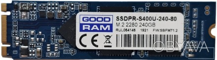 
Твердотельный накопитель SSD 240GB SATA III TLC M.2 2280 S400u GOODRAM CX300 SS. . фото 1