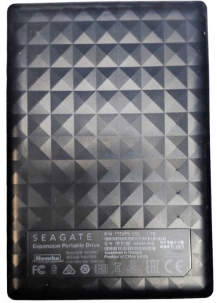
Жесткий диск внешний 1.0TB USB 3.0 2.5" Seagate Expansion STEA1000400 Black б/у. . фото 5