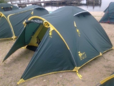 Четырехместная палатка Tramp Lair 4 (v2) TRT-040
Двухслойная, 4-местная палатка . . фото 3