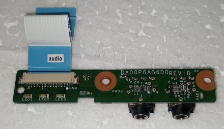 Плата AUDIO з ноутбука HP Presario CQ61. Нововолинськ. фото 1 Плата AUDIO з ноутбука HP Presario CQ61. Нововолинськ. фото 1