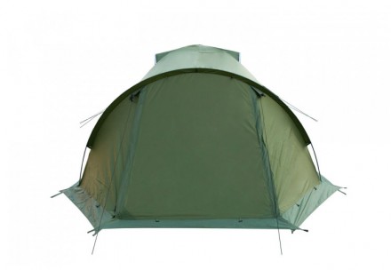Трехместная палатка Tramp Mountain 3 (V2) TRT-023 GreenТрехдуговая модель констр. . фото 5