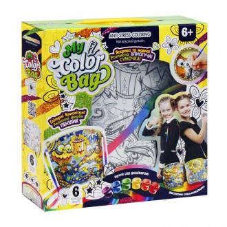 Комплект для творчества "My Color Bag" mCOB-01-01-05U Укр (Совы 1). Київ. фото 1 Комплект для творчества "My Color Bag" mCOB-01-01-05U Укр (Совы 1). Київ. фото 1