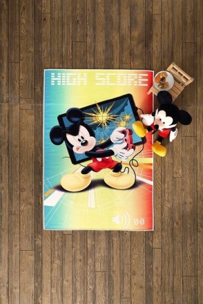 Ліцензійний килимок у дитячу TAC Disney Mickey High.
Розмір килимка – 120*180 см. . фото 2